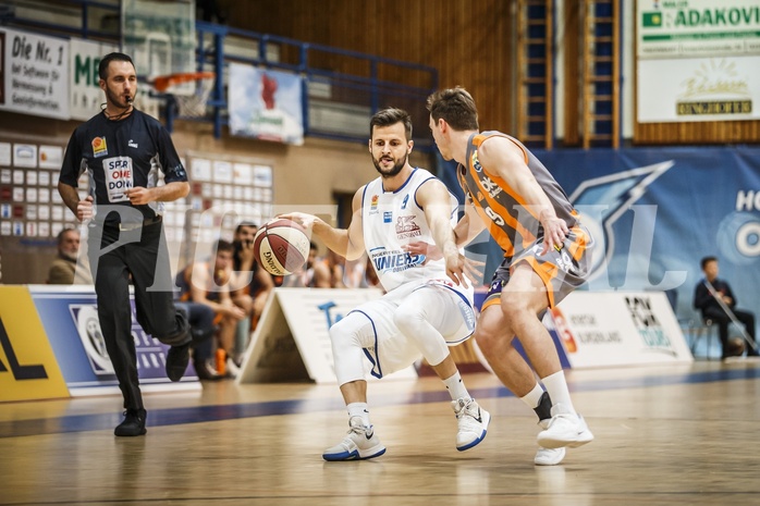 Basketball, ABL 2018/19, Grunddurchgang 13.Runde, Oberwart Gunners, Klosterneuburg Dukes, Hannes Ochsenhofer (9)