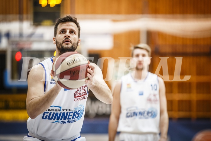 Basketball, ABL 2018/19, Grunddurchgang 13.Runde, Oberwart Gunners, Klosterneuburg Dukes, Hannes Ochsenhofer (9)