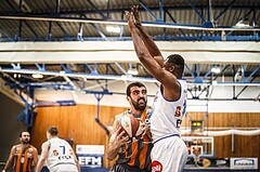 Basketball, ABL 2018/19, Grunddurchgang 13.Runde, Oberwart Gunners, Klosterneuburg Dukes, Edin Bavcic (13)