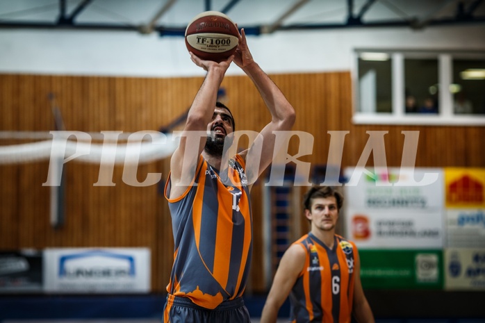 Basketball, ABL 2018/19, Grunddurchgang 13.Runde, Oberwart Gunners, Klosterneuburg Dukes, Edin Bavcic (13)