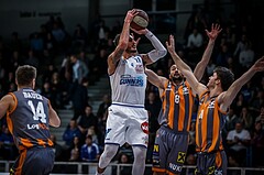 Basketball, ABL 2018/19, Grunddurchgang 13.Runde, Oberwart Gunners, Klosterneuburg Dukes, Hayden Thomas Lescault (11)