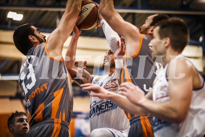 Basketball, ABL 2018/19, Grunddurchgang 13.Runde, Oberwart Gunners, Klosterneuburg Dukes, Hayden Thomas Lescault (11)