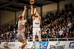 Basketball, ABL 2018/19, Grunddurchgang 13.Runde, Oberwart Gunners, Klosterneuburg Dukes, Hannes Ochsenhofer (9)