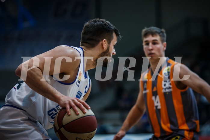 Basketball, ABL 2018/19, Grunddurchgang 13.Runde, Oberwart Gunners, Klosterneuburg Dukes, Hannes Ochsenhofer (9)