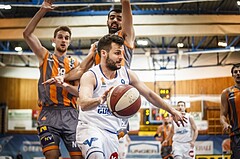 Basketball, ABL 2018/19, Grunddurchgang 13.Runde, Oberwart Gunners, Klosterneuburg Dukes, Hannes Ochsenhofer (9)