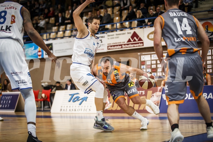 Basketball, ABL 2018/19, Grunddurchgang 13.Runde, Oberwart Gunners, Klosterneuburg Dukes, Predrag Miletic (8)