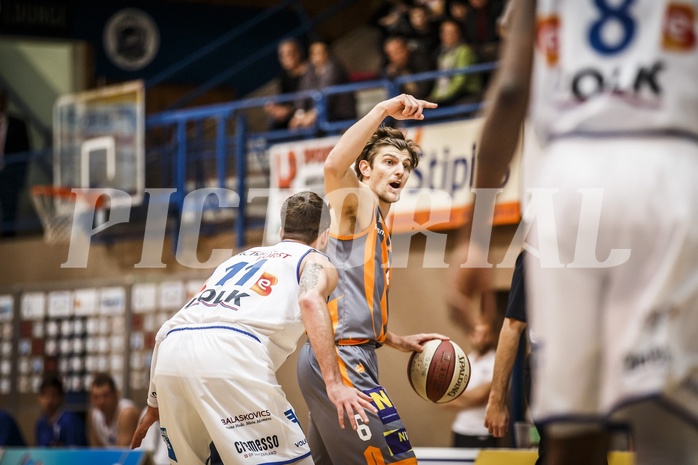 Basketball, ABL 2018/19, Grunddurchgang 13.Runde, Oberwart Gunners, Klosterneuburg Dukes, Moritz Lanegger (6)