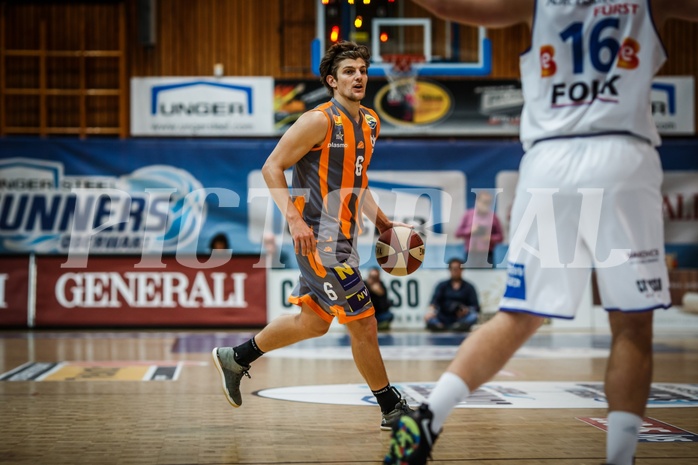 Basketball, ABL 2018/19, Grunddurchgang 13.Runde, Oberwart Gunners, Klosterneuburg Dukes, Moritz Lanegger (6)