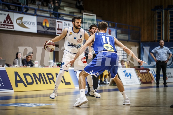 Basketball, ABL 2018/19, Grunddurchgang 17.Runde, Oberwart Gunners, Gmunden Swans, Hannes Ochsenhofer (9)