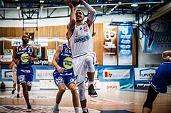 Basketball, ABL 2018/19, Grunddurchgang 17.Runde, Oberwart Gunners, Gmunden Swans, Hayden Thomas Lescault (11)