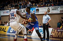 Basketball, ABL 2018/19, Grunddurchgang 17.Runde, Oberwart Gunners, Gmunden Swans, Torrion Brummitt (17)