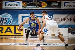 Basketball, ABL 2018/19, Grunddurchgang 17.Runde, Oberwart Gunners, Gmunden Swans, Daniel Friedrich (6)