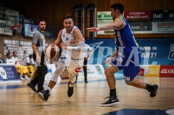 Basketball, ABL 2018/19, Grunddurchgang 17.Runde, Oberwart Gunners, Gmunden Swans, Hayden Thomas Lescault (11)