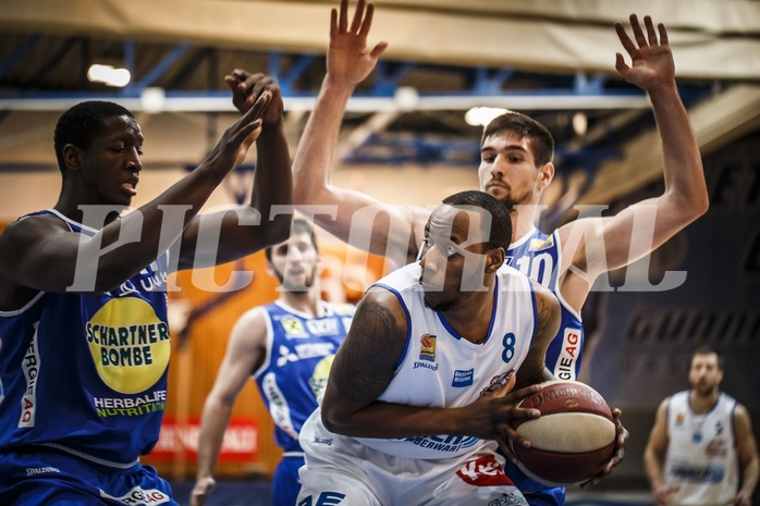 Basketball, ABL 2018/19, Grunddurchgang 17.Runde, Oberwart Gunners, Gmunden Swans, Justin Coleman (8)