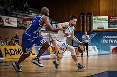 Basketball, ABL 2018/19, Grunddurchgang 17.Runde, Oberwart Gunners, Gmunden Swans, Andrius Mikutis (5)