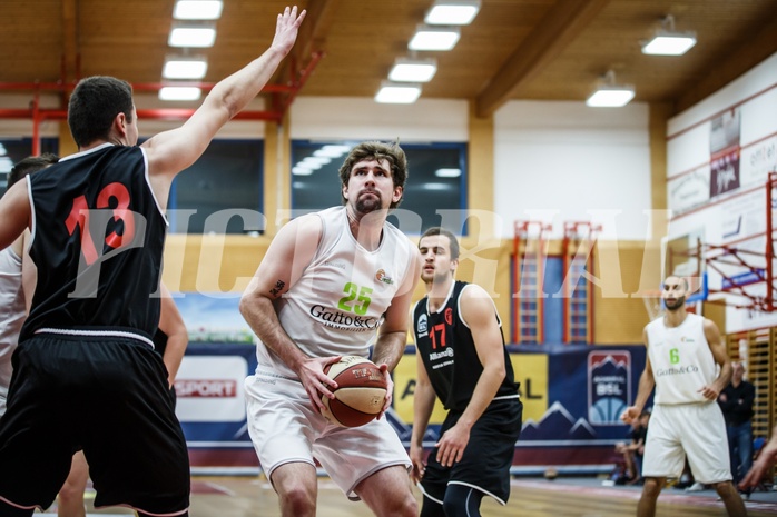 Basketball, Basketball Zweite Liga, Grunddurchgang 7.Runde, Basket Flames, Mistelbach Mustangs, Justin Vallejo (25)