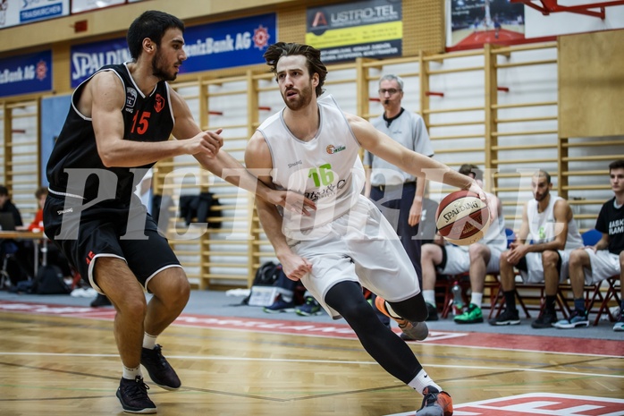 Basketball, Basketball Zweite Liga, Grunddurchgang 7.Runde, Basket Flames, Mistelbach Mustangs, Ben Seipt (16)
