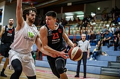 Basketball, Basketball Zweite Liga, Grunddurchgang 7.Runde, Basket Flames, Mistelbach Mustangs, Maximilian Girschik (23)