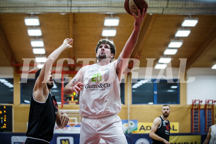 Basketball, Basketball Zweite Liga, Grunddurchgang 7.Runde, Basket Flames, Mistelbach Mustangs, Justin Vallejo (25)
