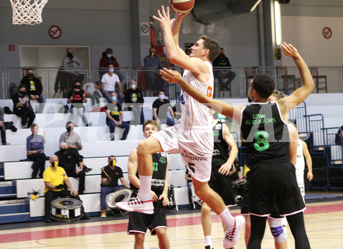 Basketball 2.Bundesliga 2020/21 Grunddurchgang 6.Runde  Jennersdorf Blackbirds vs Deutsch Wagram Alligators