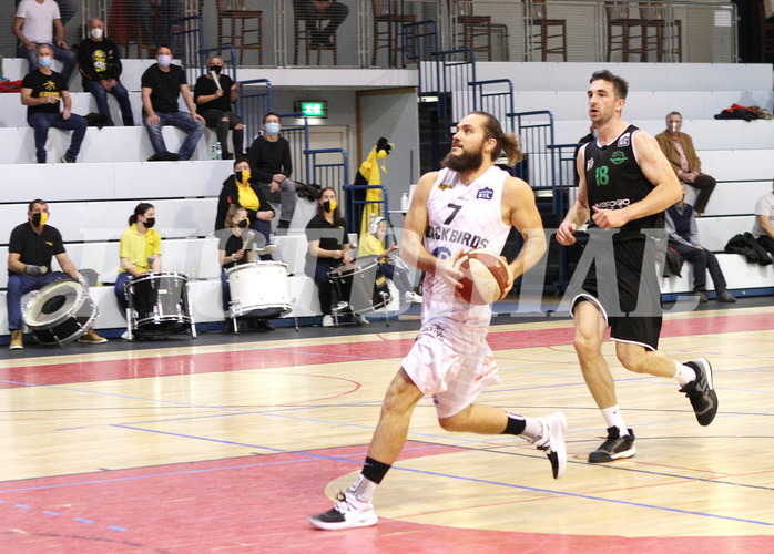 Basketball 2.Bundesliga 2020/21 Grunddurchgang 6.Runde  Jennersdorf Blackbirds vs Deutsch Wagram Alligators