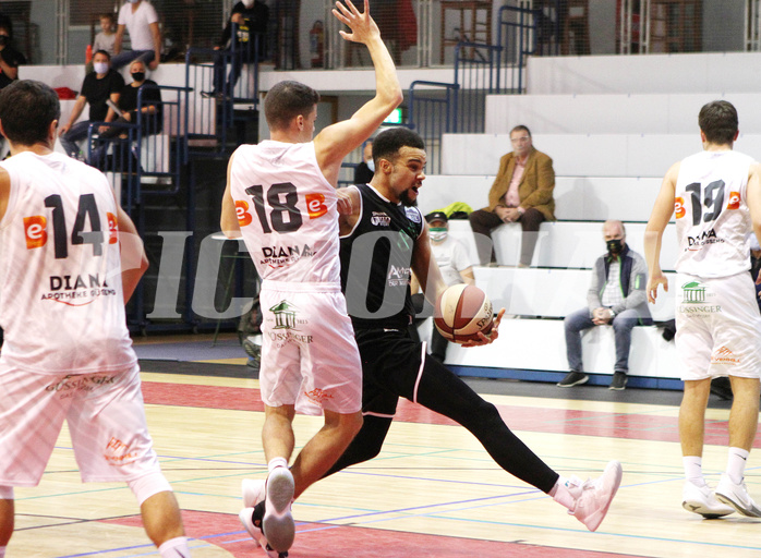 Basketball 2.Bundesliga 2020/21 Grunddurchgang 6.Runde  Jennersdorf Blackbirds vs Deutsch Wagram Alligators