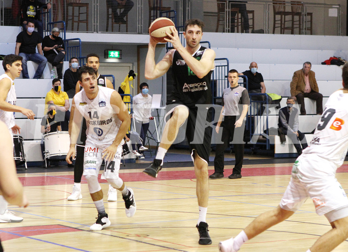 Basketball 2.Bundesliga 2020/21 Grunddurchgang 6.Runde  Jennersdorf Blackbirds vs Deutsch Wagram Alligators