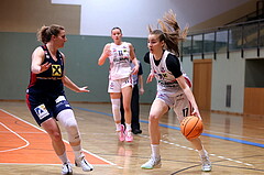 20.03.2024, Graz, Unionhalle A, Basketball Damen Superliga 2023/24, Semifinale, UBSC-DBBC Graz - SKN St. Pölten Frauen,  
