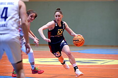 20.03.2024, Graz, Unionhalle A, Basketball Damen Superliga 2023/24, Semifinale, UBSC-DBBC Graz - SKN St. Pölten Frauen,  