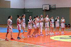 20.03.2024, Graz, Unionhalle A, Basketball Damen Superliga 2023/24, Semifinale, UBSC-DBBC Graz - SKN St. Pölten Frauen,  