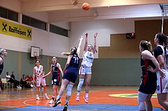 20.03.2024, Graz, Unionhalle A, Basketball Damen Superliga 2023/24, Semifinale, UBSC-DBBC Graz - SKN St. Pölten Frauen,  