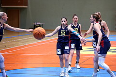 20.03.2024, Graz, Unionhalle A, Basketball Damen Superliga 2023/24, Semifinale, UBSC-DBBC Graz - SKN St. Pölten Frauen,  