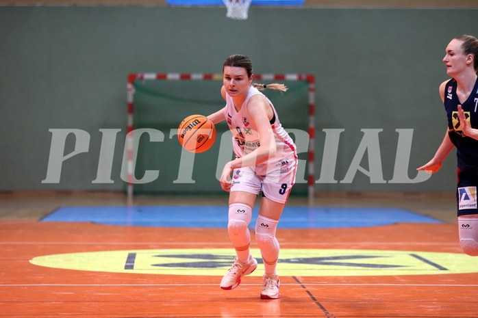 20.03.2024, Graz, Unionhalle A, Basketball Damen Superliga 2023/24, Semifinale, UBSC-DBBC Graz - SKN St. Pölten Frauen,  