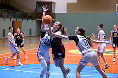 20.03.2024, Graz, Unionhalle A, Basketball Damen Superliga 2023/24, Semifinale, UBSC-DBBC Graz - SKN St. Pölten Frauen,  