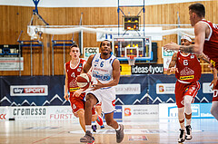 Basketball, Admiral Basketball Superliga 2019/20, Grunddurchgang 8.Runde, Oberwart Gunners, Traiskirchen Lions, Lawrence Alexander (6)