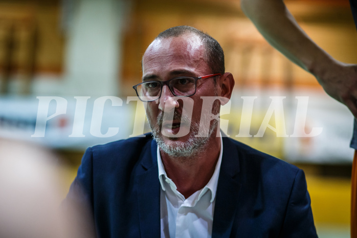 Basketball, Basketball Zweite Liga, Grunddurchgang 10.Runde, BBC Nord Dragonz, Fürstenfeld Panthers, Flavio Priulla  (Head Coach)