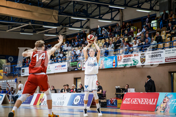 Basketball, Admiral Basketball Superliga 2019/20, Grunddurchgang 8.Runde, Oberwart Gunners, Traiskirchen Lions, Edi Patekar (9)