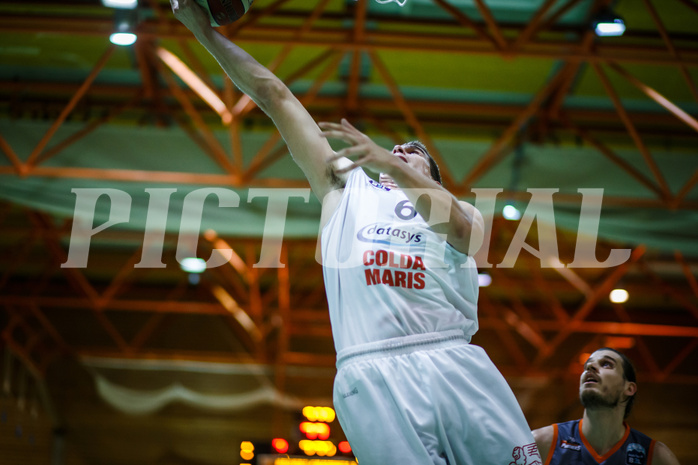 Basketball, Basketball Zweite Liga, Grunddurchgang 10.Runde, BBC Nord Dragonz, Fürstenfeld Panthers, Filip Mileta (6)