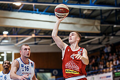 Basketball, Admiral Basketball Superliga 2019/20, Grunddurchgang 8.Runde, Oberwart Gunners, Traiskirchen Lions, Jan Razdevsek (4)