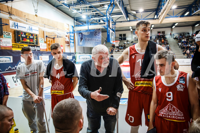 Basketball, Admiral Basketball Superliga 2019/20, Grunddurchgang 8.Runde, Oberwart Gunners, Traiskirchen Lions, Zoran Kostic (Head Coach)