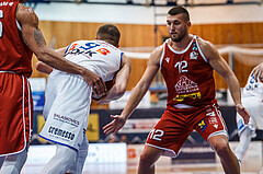 Basketball, Admiral Basketball Superliga 2019/20, Grunddurchgang 8.Runde, Oberwart Gunners, Traiskirchen Lions, Matija Radanovic (12)