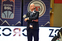 Basketball Superliga 2019/20, Grunddurchgang 8.Runde Flyers Wels vs. Kapfenberg, Mike Coffin (Head Coach)


