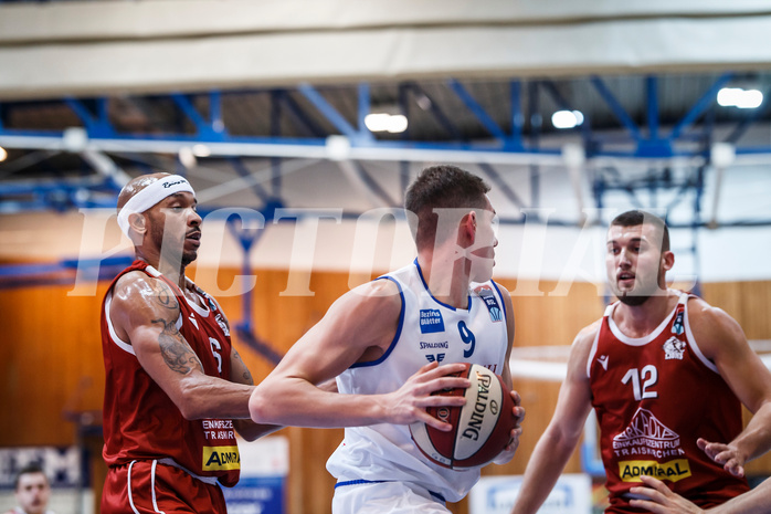 Basketball, Admiral Basketball Superliga 2019/20, Grunddurchgang 8.Runde, Oberwart Gunners, Traiskirchen Lions, Shawn L. Ray (6)