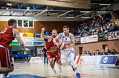 Basketball, Admiral Basketball Superliga 2019/20, Grunddurchgang 8.Runde, Oberwart Gunners, Traiskirchen Lions, Andrius Mikutis (5)