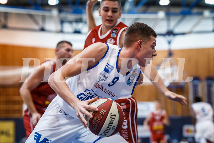 Basketball, Admiral Basketball Superliga 2019/20, Grunddurchgang 8.Runde, Oberwart Gunners, Traiskirchen Lions, Edi Patekar (9)