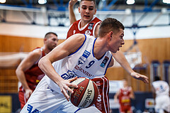 Basketball, Admiral Basketball Superliga 2019/20, Grunddurchgang 8.Runde, Oberwart Gunners, Traiskirchen Lions, Edi Patekar (9)