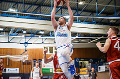 Basketball, Admiral Basketball Superliga 2019/20, Grunddurchgang 8.Runde, Oberwart Gunners, Traiskirchen Lions, Andrius Mikutis (5)