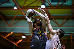 Basketball, Basketball Zweite Liga, Grunddurchgang 10.Runde, BBC Nord Dragonz, Fürstenfeld Panthers, Patrick John Simon (14)