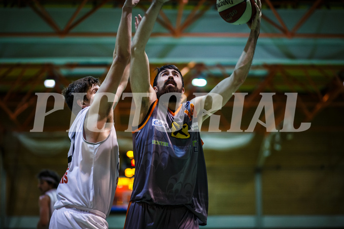 Basketball, Basketball Zweite Liga, Grunddurchgang 10.Runde, BBC Nord Dragonz, Fürstenfeld Panthers, Patrick John Simon (14)