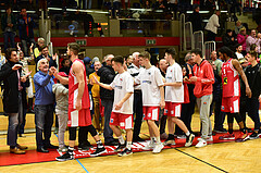 Basketball Superliga 2019/20, Grunddurchgang 8.Runde Flyers Wels vs. Kapfenberg,Erwin Zulic (11)Elvir Jakupovic (16)Cameron DeLaney (9)


